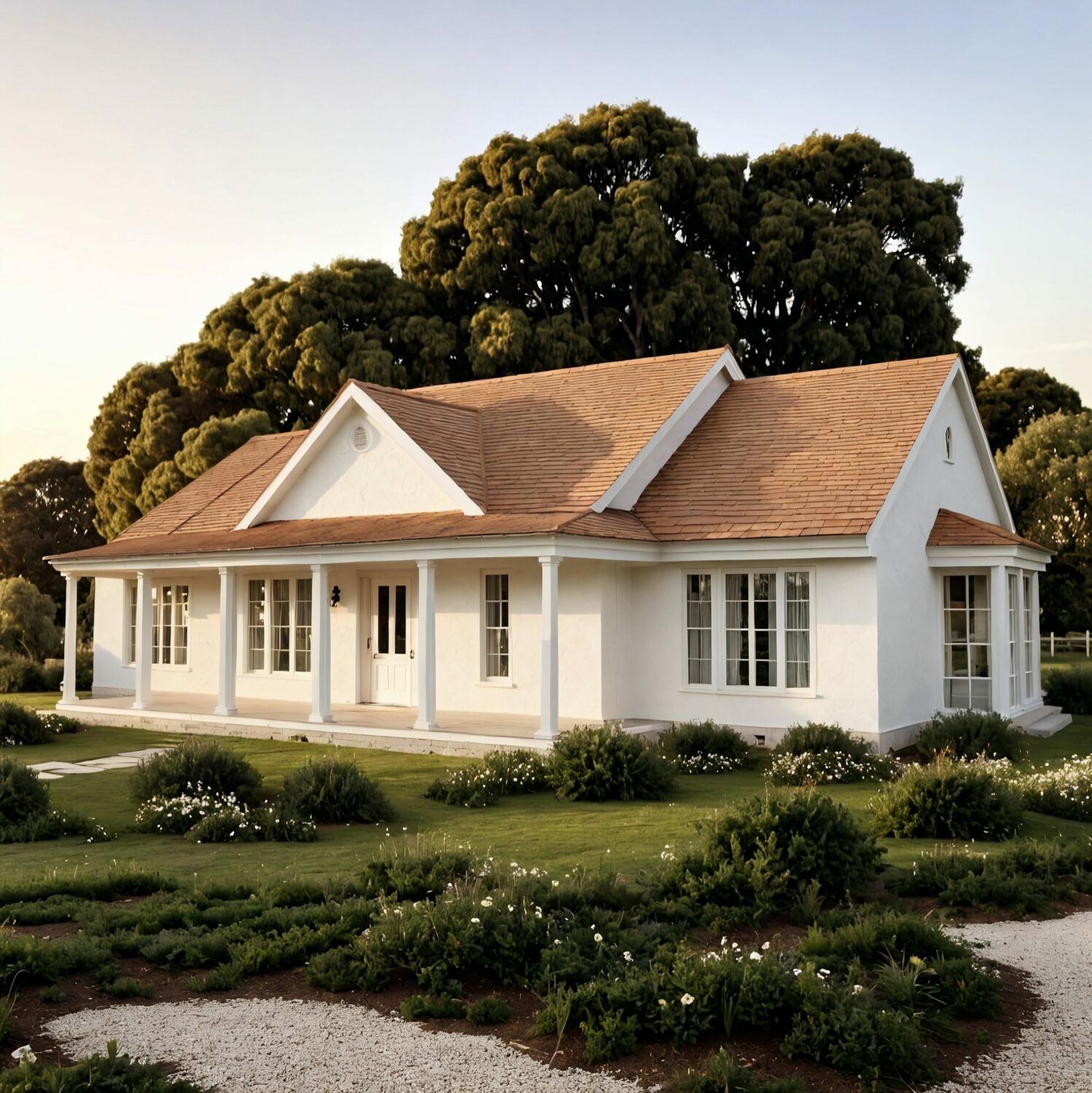 Projekt domu Parterowy Klasyczny 138